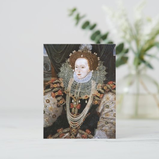 Elizabeth I Portrait Briefkaart (Staand voorkant)