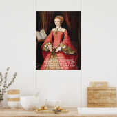 Elizabeth I Print (Keuken)