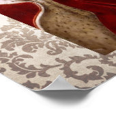 Elizabeth I Red Robes Poster (Hoek)