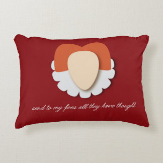 Elizabeth I "Send to my Foes" Accent Pillow Kussen