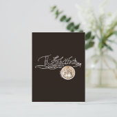 Elizabeth I Signature (Versie 1) Briefkaart (Staand voorkant)