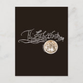 Elizabeth I Signature (Versie 1) Briefkaart (Voorkant)