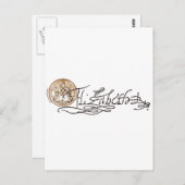 Elizabeth I Signature (Versie 2) Briefkaart (Voorkant / Achterkant)