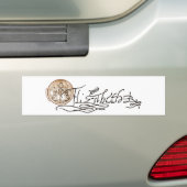 Elizabeth I Signature (Versie 2) Bumpersticker (Op auto)