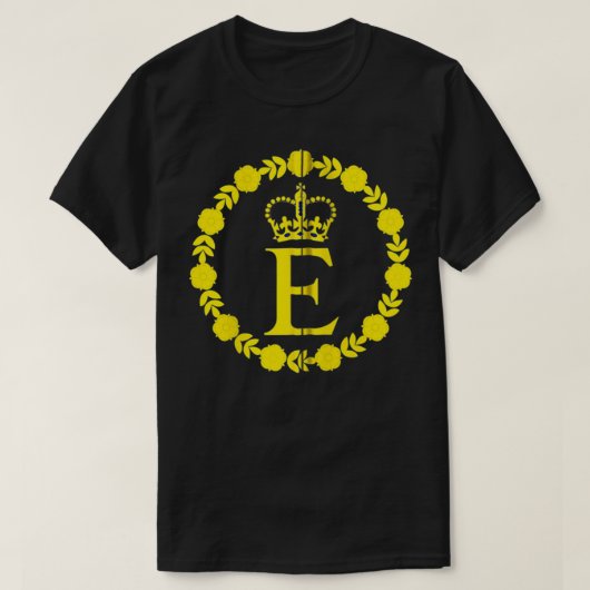 Elizabeth II Flag Queen British Crown Platinum Ann T-shirt (Design voorkant)