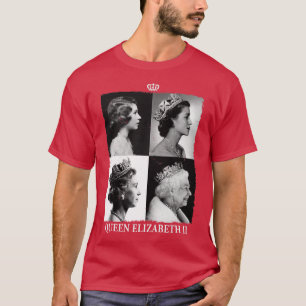 Elizabeth II Leve de koningin T-shirt