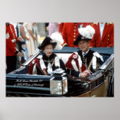 Elizabeth II & Prince Philip 1986 Poster (Voorkant)