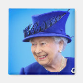 Elizabeth II Queen of England Magnet (Voorkant)