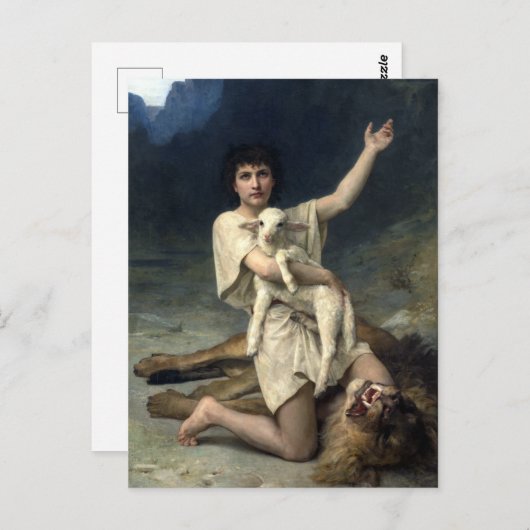 Elizabeth Jane Gardner David the Shepherd Briefkaart (Voorkant / Achterkant)