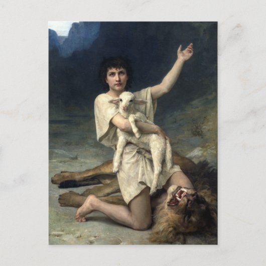 Elizabeth Jane Gardner David the Shepherd Briefkaart (Voorkant)