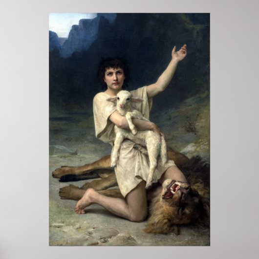Elizabeth Jane Gardner David the Shepherd Poster (Voorkant)