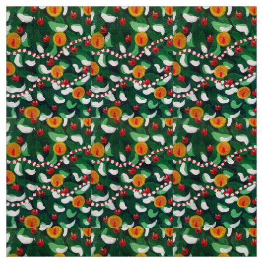 Elizabeth kerstboom stof (Swatch)