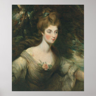 Elizabeth, Lady Croft - John Constable Portret Poster