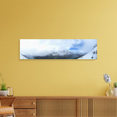 Elizabeth Lake - Glacier National Park Canvas Afdruk (Insitu (Woonkamer))