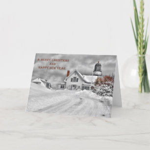Elizabeth Light van de kaap Kerstkaart Feestdagen Kaart