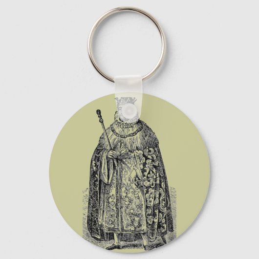 Elizabeth Mode Sleutelhanger (Voorkant)