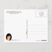 Elizabeth Monroe, First Lady of the U.S. Briefkaart (Achterkant)
