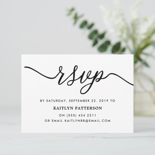 Elizabeth Munoz-Miranda RSVP Kaartje (Staand voorkant)