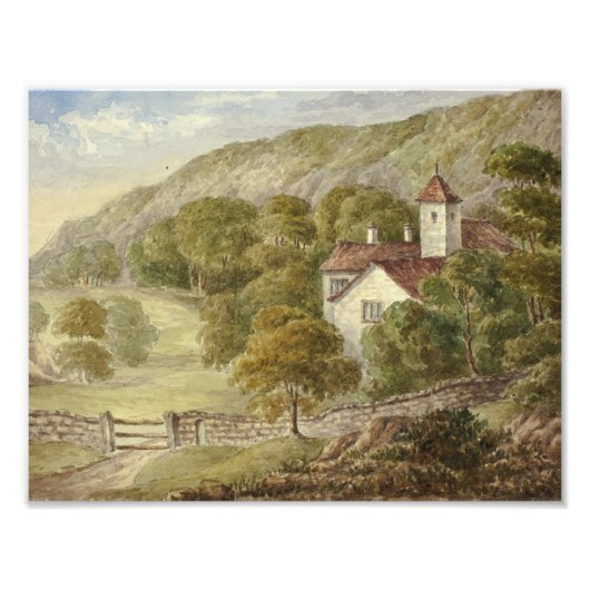 Elizabeth Murray - Country Manor House Foto Afdruk (Voorkant)