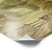 Elizabeth Murray - Country Manor House Foto Afdruk (Hoek)