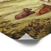 Elizabeth Murray - Deer Park, mogelijk Kilkenny Poster (Hoek)