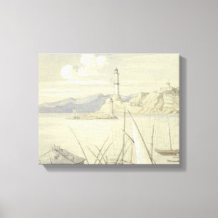 Elizabeth Murray - Genua van de Croce di Malta Canvas Afdruk