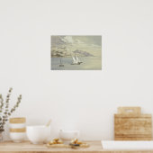 Elizabeth Murray - Portofino uit het Zee, Genua Poster (Keuken)