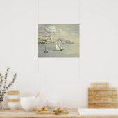 Elizabeth Murray - Portofino uit het Zee, Genua Poster (Keuken)