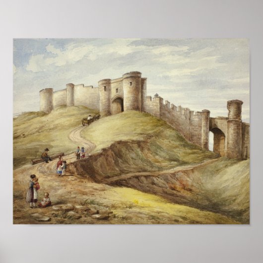Elizabeth Murray - Scarborough Castle Poster (Voorkant)