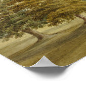 Elizabeth Murray - Zes Koeien grazen voor het land Poster (Hoek)