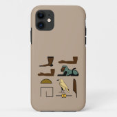 Elizabeth Name in Hieroglyphs symbolen uit de oudh Case-Mate iPhone Case (Achterkant)