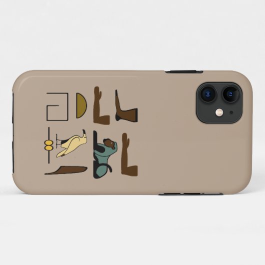 Elizabeth Name in Hieroglyphs symbolen uit de oudh Case-Mate iPhone Case (Achterkant (horizontaal))