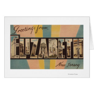 Elizabeth, New Jersey - Grote Letter-scènes