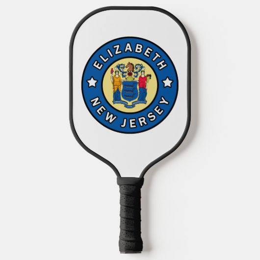 Elizabeth New Jersey Pickleball Paddle (Voorkant)