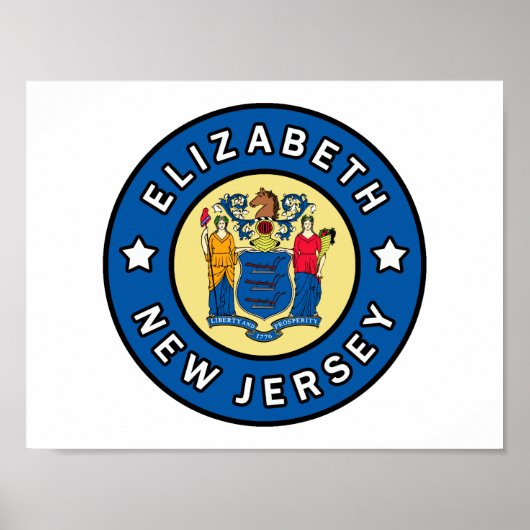 Elizabeth New Jersey Poster (Voorkant)