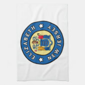 Elizabeth New Jersey Theedoek (Verticaal)