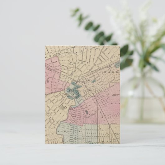 Elizabeth, NJ Briefkaart (Staand voorkant)