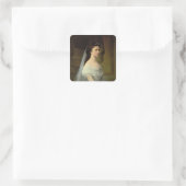 Elizabeth of Bavaria , Eempress of Austria Vierkante Sticker (Tas)
