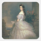 Elizabeth of Bavaria Vierkante Sticker (Voorkant)