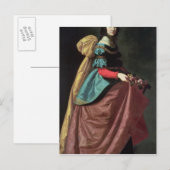 Elizabeth of Portugal 1640 Briefkaart (Voorkant / Achterkant)