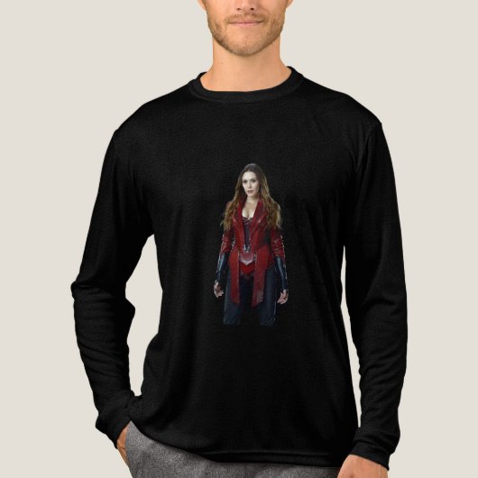Elizabeth Olsen Tri-Blend Shirt (Voorkant volledig)