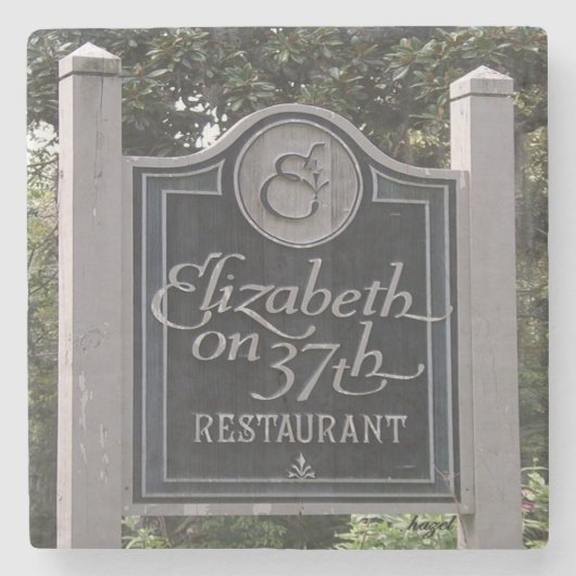 Elizabeth op 37th Street, Savannah onderzetters (Voorkant)