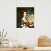Elizabeth Otis - John S. Copley Fijne Kunstposter Poster (Keuken)