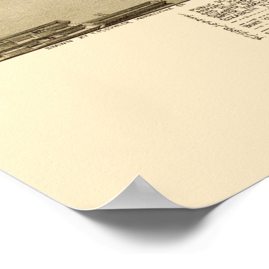 Elizabeth, PA Panorama - 1897 Poster (Hoek)