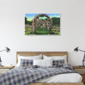 Elizabeth Park Uitzicht van de Rozen Arches Canvas Afdruk (Insitu (Slaapkamer))