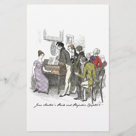 Elizabeth Performs - Jane Austen Pride & Prejudice (Voorkant)