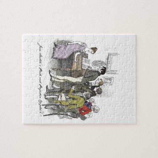 Elizabeth Performs - Jane Austen Pride & Prejudice Legpuzzel (Horizontaal)