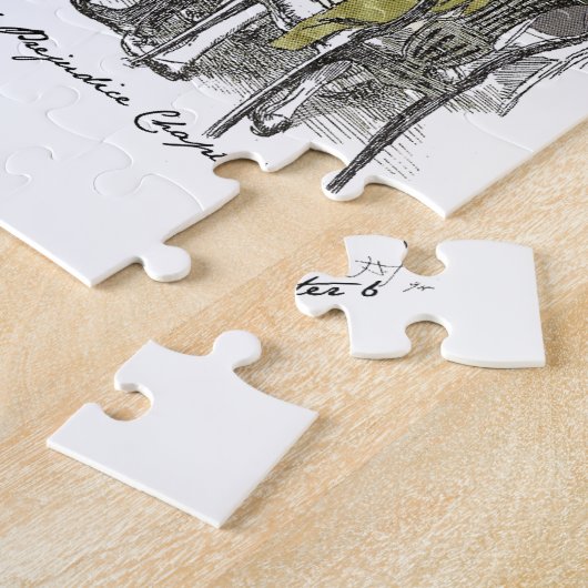 Elizabeth Performs - Jane Austen Pride & Prejudice Legpuzzel (Zijkant)