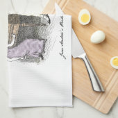 Elizabeth Performs - Jane Austen Pride & Prejudice Theedoek (Quarter Fold)