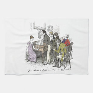 Elizabeth Performs - Jane Austen Pride & Prejudice Theedoek
